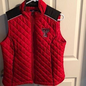Texas Tech embroidered vest